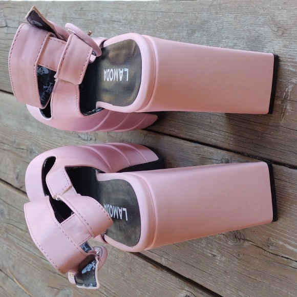 Dolls Kill π€ Lamoda Pink Platform - Picture 4 of 15